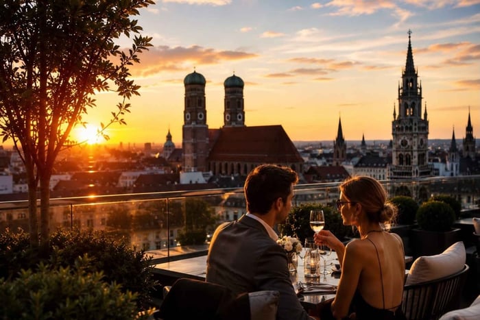 München: Privat VIP-livsstilstur med upphämtning