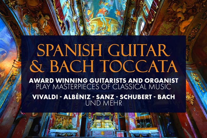 Spanish Guitar & Bach Toccata at Asamkirche