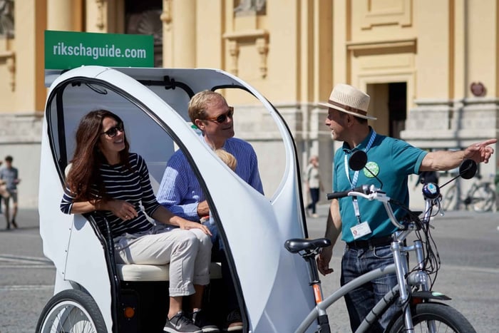 Munique: passeio de riquixá pelos pontos turísticos da cidade