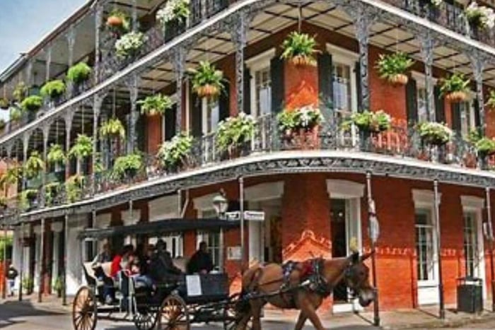 Tour durch das French Quarter mit ortskundigem Guide und kreolischen Geschichten