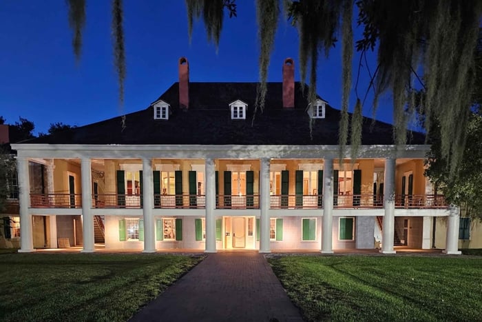 Depuis la Nouvelle-Orléans : Destrehan Plantation Haunted Night Tour (visite nocturne hantée)