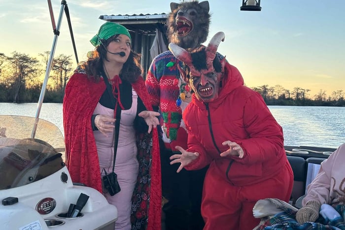 Mississippi: Gruselige Weihnachtskreuzfahrt und Spukpfad