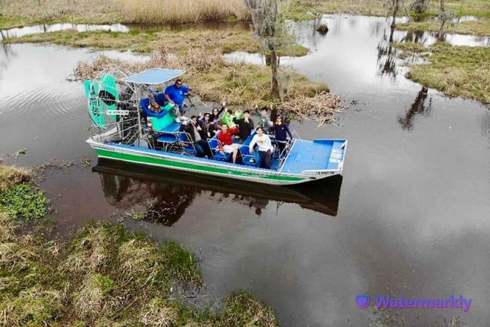 New Orleans: Airboat Sumpf & Stadt und Katrina Tour Combo