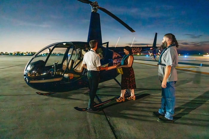 New Orleans: City Lights Helicopter Night Tour