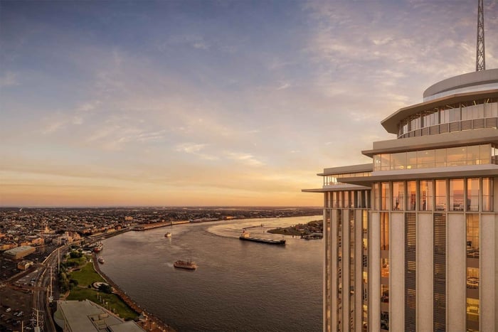 New Orleans: Indgangsbillet til Vue Orleans Observation Deck