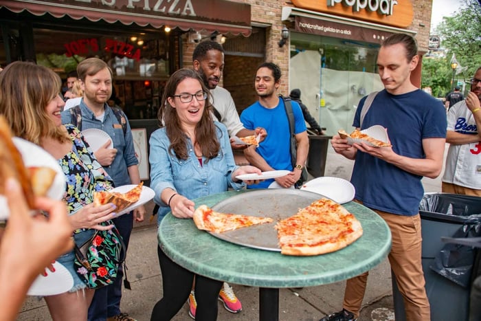 Greenwich Village NYC Pizza Wandeltocht