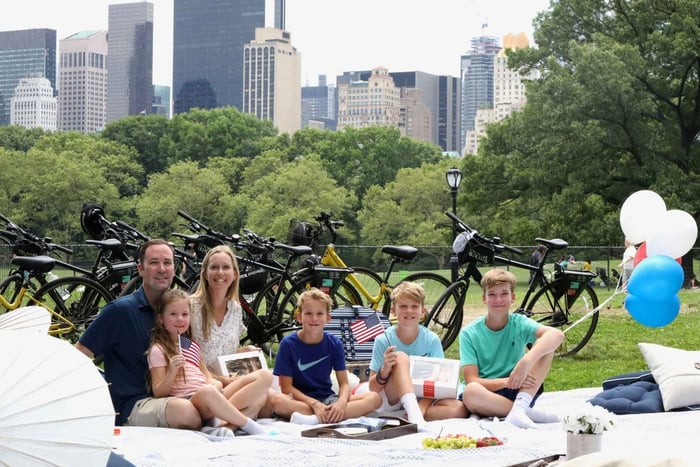 New York City : Location de vélo à la journée et pique-nique à Central Park