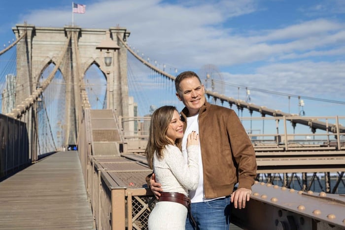 New York: Photoshoot in NYC DUMBO BROOKLYN BRIDGE