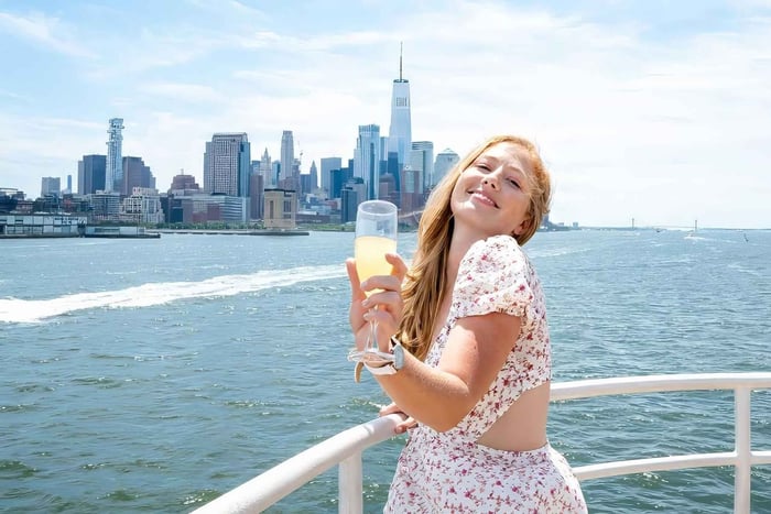 NYC: Brunch-krydstogt med ubegrænset drikkevarer