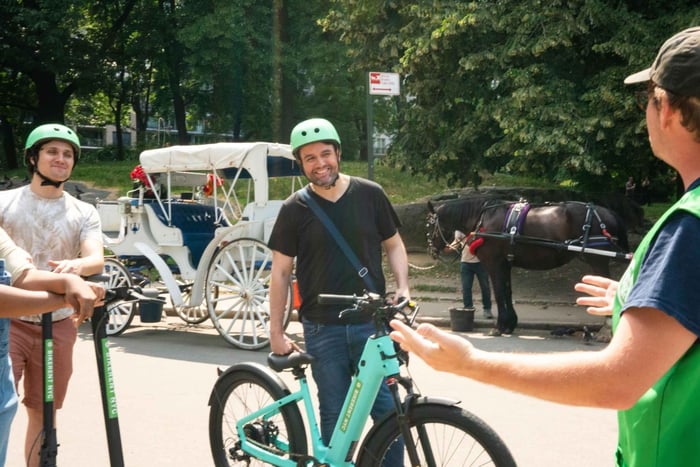 NYC: Central Park guidad elektrisk cykeltur