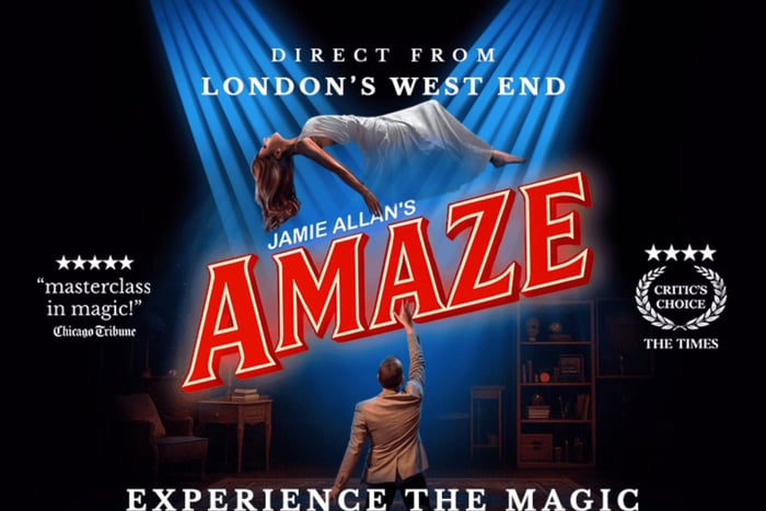 NYC: Jamie Allans magiska Off-Broadway-show 'Amaze'