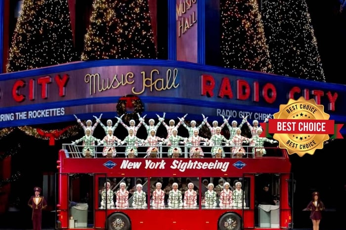 NYC: Spectacular Christmas Extravaganza Rickshaw Tour