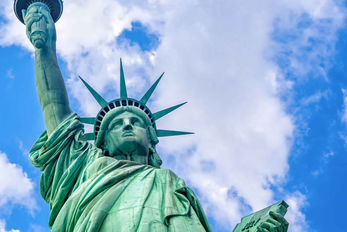 NYC: Frihedsgudinden og Ellis Island – guidet tur med færge