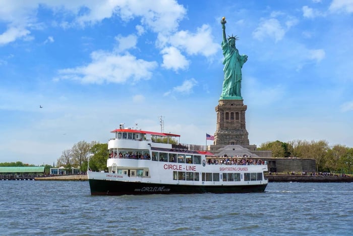 NYC: Vrijheidsbeeld Express Skip-the-Box-Office Cruise