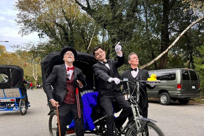 Offisielle pedicab-turer