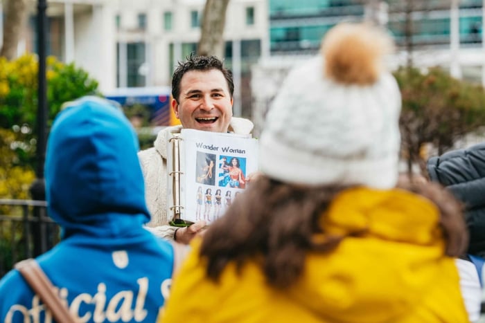 Superhelden van NYC Wandeltour met gids