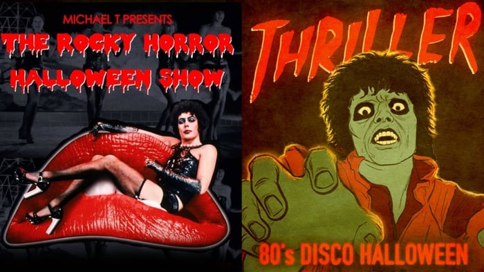 The Rocky Horror Halloween Show + Thriller: 80s Disco Halloween Night 