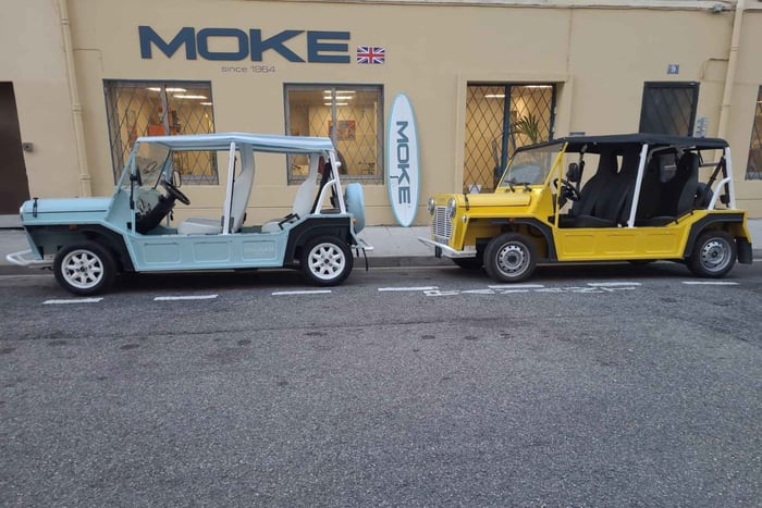 Экскурсия на электромобиле Moke по Лазурному берегу с отправлением из Ниццы