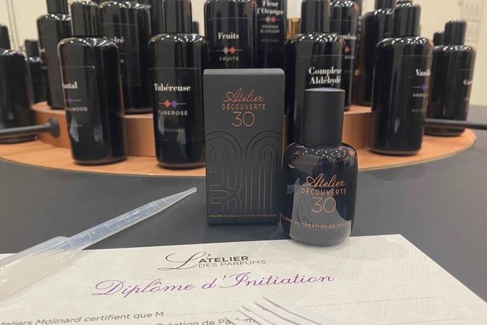 MOLINARD Parfums Cannes: Warsztaty perfumeryjne Discovery