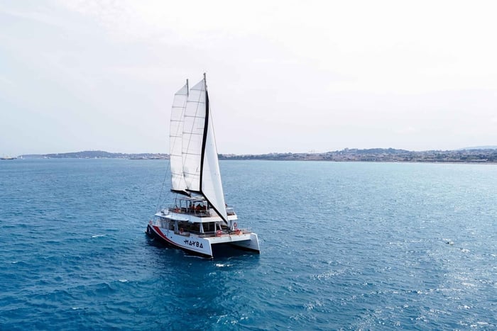 Nice : Afternoon at sea on a Maxi Catamaran - Cap Ferrat