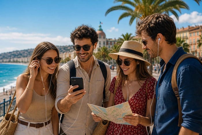 Nice : visite autoguidée du Vieux-Nice avec chasse au trésor