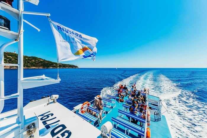 Round-Trip Transportation to Saint Tropez by Boat