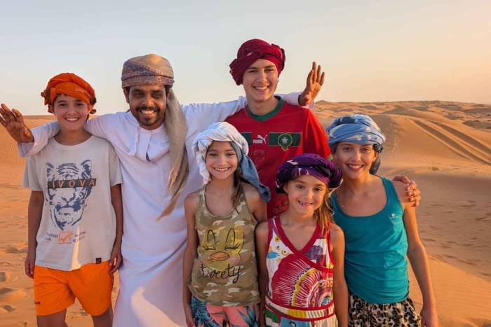 Bidiyah: Safari po pustyni Wahiba Sands z jazdą na wielbłądzie