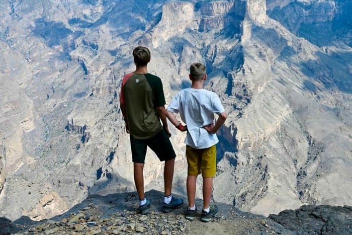 Ab Muscat: 2 Tage, 1 Nacht in Jabal Shams (Grand Canyon)