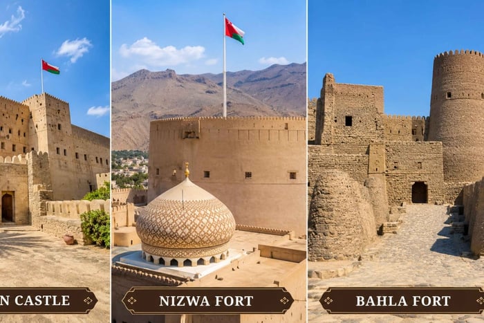 From Muscat: Nizwa, Jabreen, and Bahla Fort Day Sharing Trip