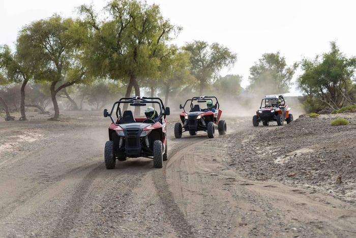 Vanuit Masqat: ATV-avontuur in Wadi Al Rak
