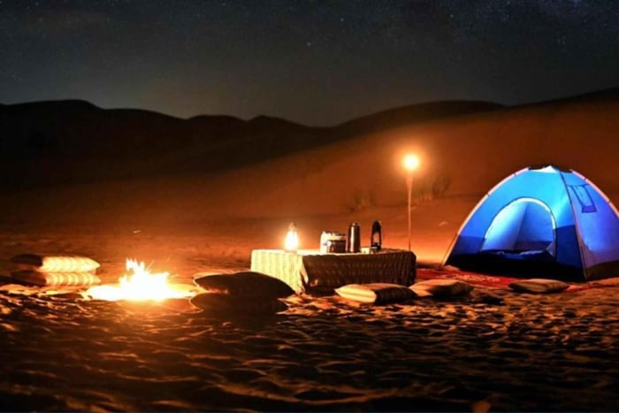 Luxury Arabian Overnight: 1001 Nights Desert Safari Salalah