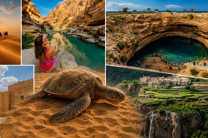 Muscat: 3-Day Oman Highlights Tour – Beach, Desert, Mountain