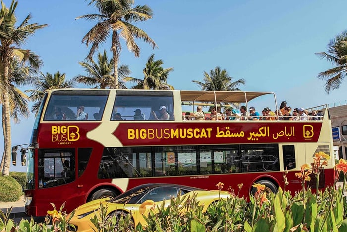 Muscat: Wycieczka autobusowa hop-on hop-off po mieście