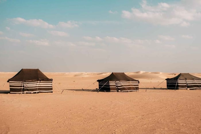 Salalah: acampada de una noche en el desierto del Rub al-Jalī