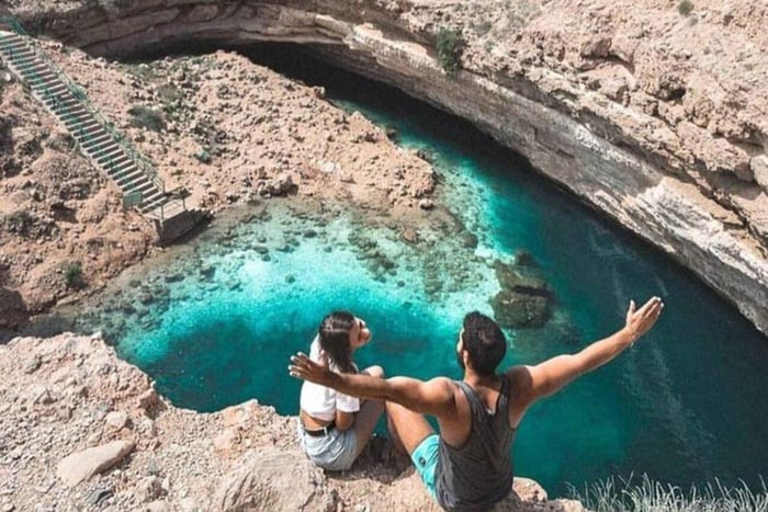 Wadi Tiwi: dagtour inclusief lunch