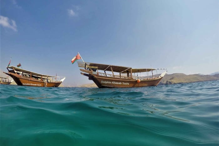 Khasab: Dhow-kryssning med delfinskådning