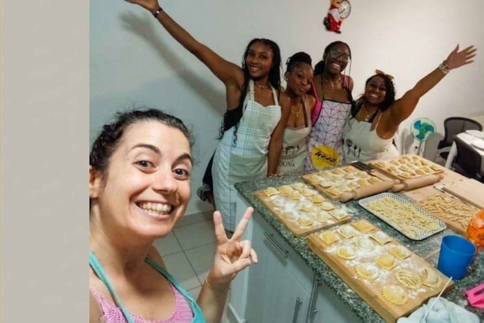 Cours de cuisine de raviolis avec dîner à Panama City - chef italien.