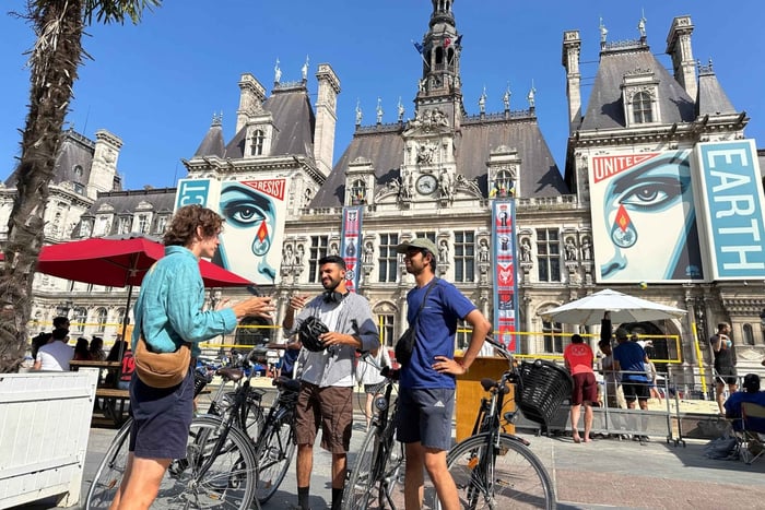 passeio de bicicleta ou e-bike, principais pontos turísticos e informações locais