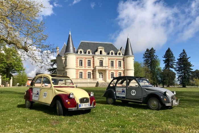 Bordeaux: Privat vintur i 4,5 timer i Citroën 2CV