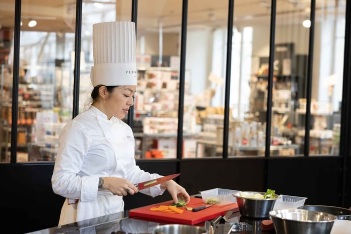 París: Clase de cocina con Ferrandi en las Galerías Lafayette