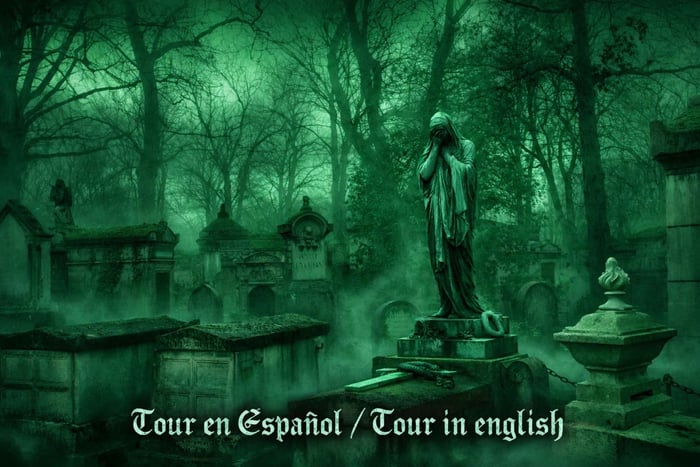 Parijs: mythen en legendes van de begraafplaats Père Lachaise in het Spaans