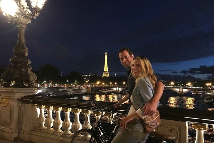 Night Small-Group Bike Tour & Boat Cruise