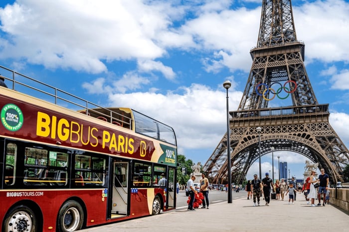 Paris : bus à arrêts multiples à arrêts multiples avec croisière optionnelle