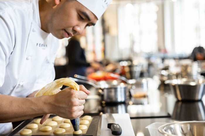 Pastry Class with Ferrandi Chef at Galeries Lafayette