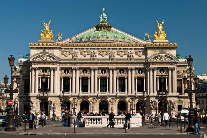 passeio particular pelo Teatro Opéra Garnier