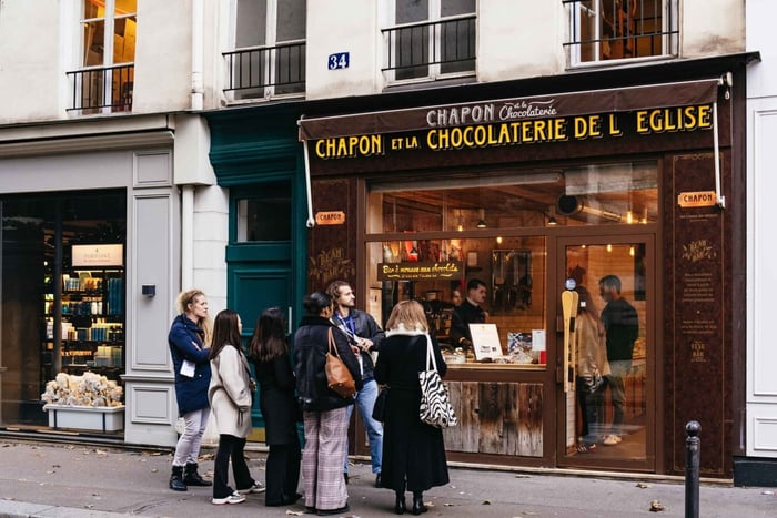 Saint-Germain: Matvandring med gourmet sjokolade og bakverk