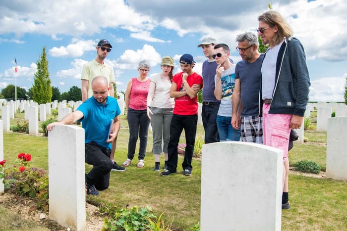 WWI Somme Battlefields-dagstur fra Paris