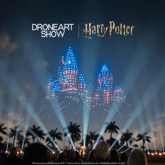 DroneArt Show: Harry Potter™ på Hippodrome de Paris-Vincennes