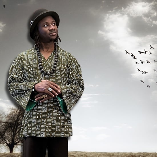 Zaef Maïga em 'Poétiquement Correct' no teatro BO Saint Martin