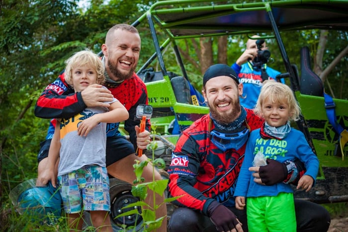 Pattaya: ATV/buggy-offroad-tur for nybegynnere med måltid